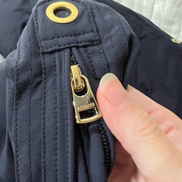 Bogner Fraenzi Insulated Women’s Ski Pants with Gold Belt - Picture 10 of 12